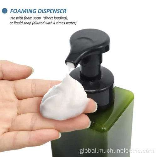 Custom Foam Pump Bottles Soap Cleanser Plastic Foaming Foam Pump Bottle Supplier